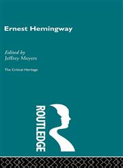 Ernest Hemingway,0415159342,9780415159340