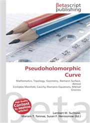 Pseudoholomorphic Curve,6130341970,9786130341978