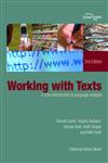 Working with Texts: A Core Introduction to Language Analysis (Inter Text),0415414245,9780415414241