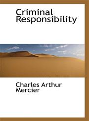 Criminal Responsibility,1110045883,9781110045884