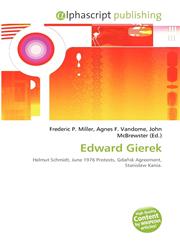 Edward Gierek,6134379239,9786134379236