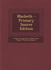 Macbeth - Primary Source Edition,1295689502,9781295689507