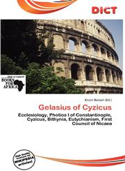 Gelasius of Cyzicus,6138490010,9786138490012