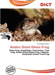 Andes Giant Glass Frog,6139770890,9786139770892