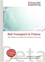 Rail Transport in France,6132015256,9786132015259