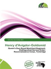 Henry d'Avigdor-Goldsmid,6200902666,9786200902665