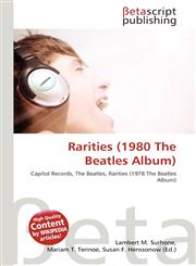 Rarities (1980 The Beatles Album),6134431591,9786134431590