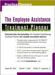 The Employee Assistance Treatment Planner 1st Edition,047124709X,9780471247098