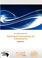 National University of Catamarca,6137883736,9786137883730