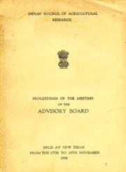 Proceedings of the Meeting of the Advisory Board held at New Delhi from the 17th to 19th November 1958