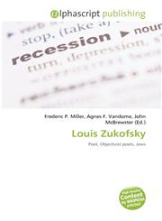 Louis Zukofsky,6134110981,9786134110983
