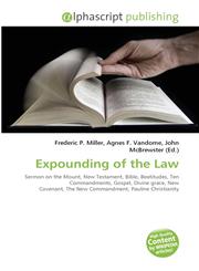 Expounding of the Law,613001659X,9786130016593