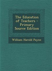 Education of Teachers,1287555829,9781287555827