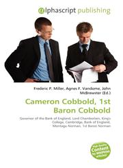 Cameron Cobbold, 1st Baron Cobbold,6133872691,9786133872691