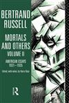 Mortals and Others, Volume II American Essays 1931-1935,0415178665,9780415178662