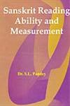 Sanskrit Reading Ability and Measurement 1st Edition,8174874410,9788174874412
