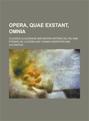 Opera, Quae Exstant, Omnia,1234875748,9781234875749