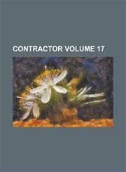 Contractor Volume 17,1234210592,9781234210595