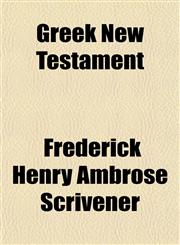 Greek New Testament,1151474797,9781151474797