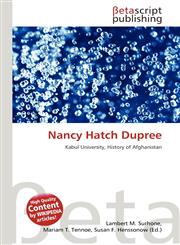 Nancy Hatch Dupree,6134641219,9786134641210