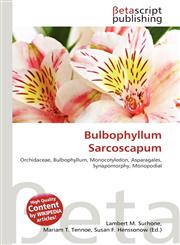 Bulbophyllum Sarcoscapum,6136311267,9786136311265