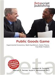 Public Goods Game,6134767875,9786134767873