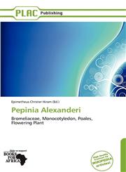 Pepinia Alexanderi,6138707842,9786138707844