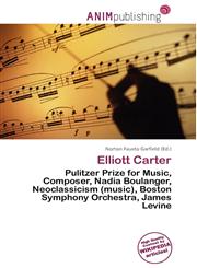 Elliott Carter,6134908703,9786134908702