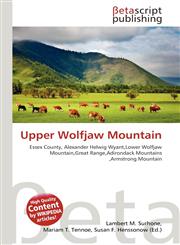 Upper Wolfjaw Mountain,6136132427,9786136132426