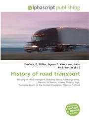 History of Road Transport,6130006756,9786130006754