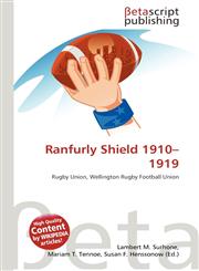 Ranfurly Shield 1910-1919,6134735655,9786134735650