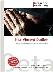 Paul Vincent Dudley,613444183X,9786134441834