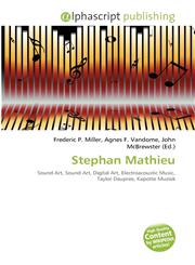 Stephan Mathieu,6132564942,9786132564948