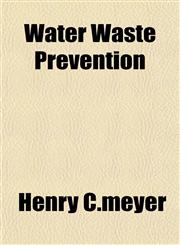 Water Waste Prevention,1153205971,9781153205979