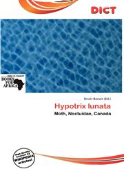 Hypotrix Lunata,6138252322,9786138252320