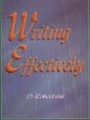 Writing Effectively,8176251992,9788176251990