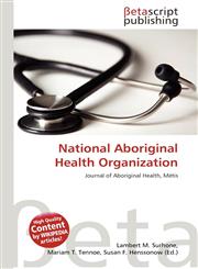 National Aboriginal Health Organization,6135445944,9786135445947