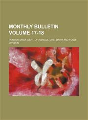 Monthly Bulletin Volume 17-18,1130804313,9781130804317