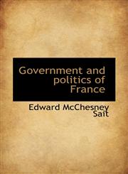 Government and Politics of France,1117491595,9781117491592