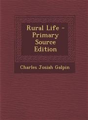 Rural Life - Primary Source Edition,1293312916,9781293312919