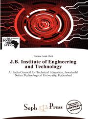 J.B. Institute of Engineering and Technology,6201632328,9786201632325