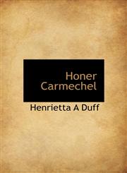 Honer Carmechel,1117587924,9781117587929