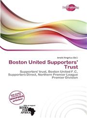 Boston United Supporters' Trust,6201257012,9786201257016
