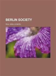 Berlin Society,1459036670,9781459036673