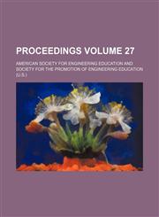 Proceedings Volume 27,1150859709,9781150859700