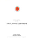 Annual Financial Statement : Annual Budget, 2003-04 Ministry of Finance, Finance Division, Government of the People's Republic of Bangladesh