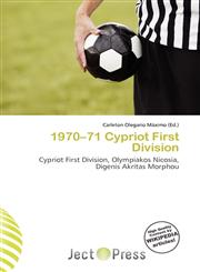 1970-71 Cypriot First Division,6135707477,9786135707472