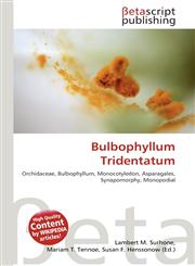 Bulbophyllum Tridentatum,6136334070,9786136334073