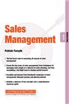 Sales Management,1841121932,9781841121932