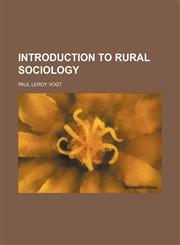 Introduction to rural sociology,1459087100,9781459087101